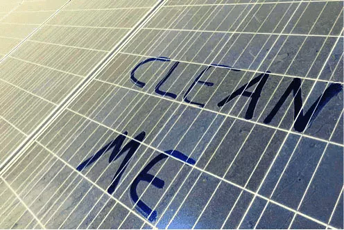 Are You Wasting Water to Clean Your Solar Panels? Here’s a Sustainable Alternative