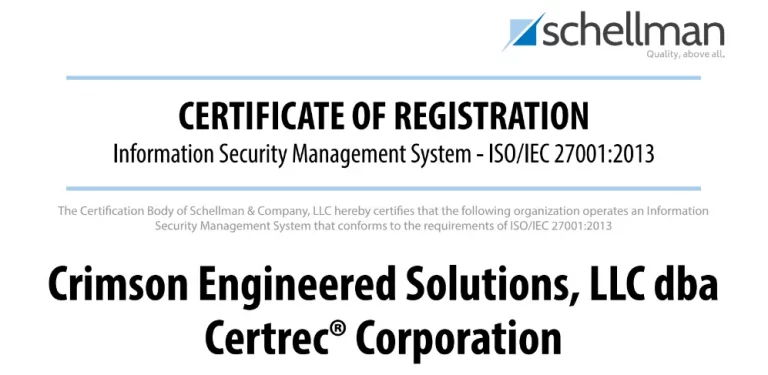ISO Certificate Placeholder