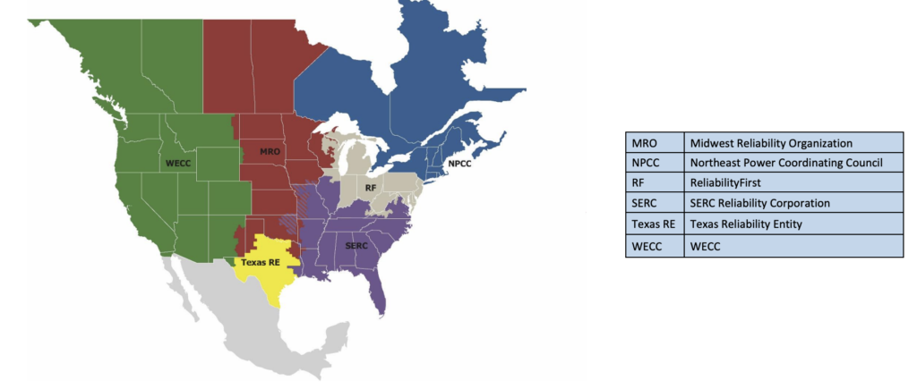 North American BPS 6 regions