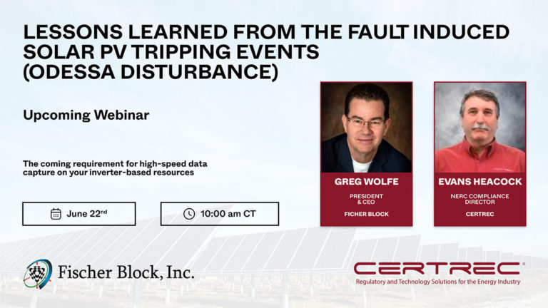 Lessons Learned from the Fault Induced Solar PV Tripping Events (Website) - Certrec