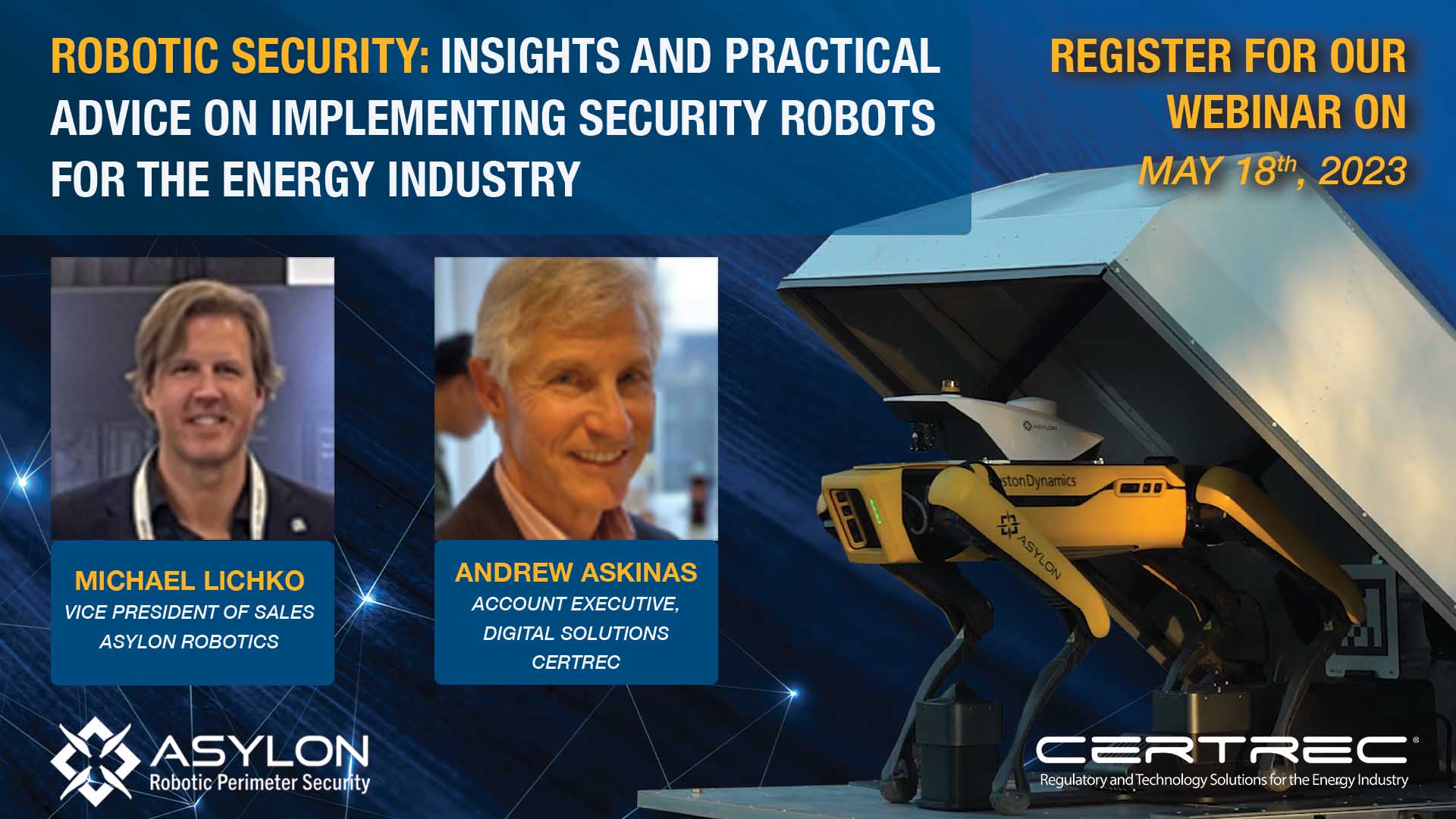 Robotic Security Insights and Practical Advice on Implementing Security Robots for the Energy Industry - Certrec Events