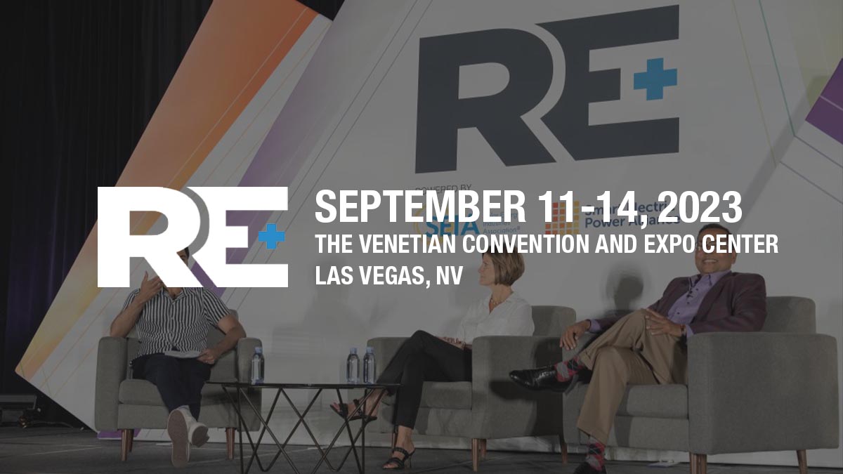 RE+ 2023 - Certrec Events