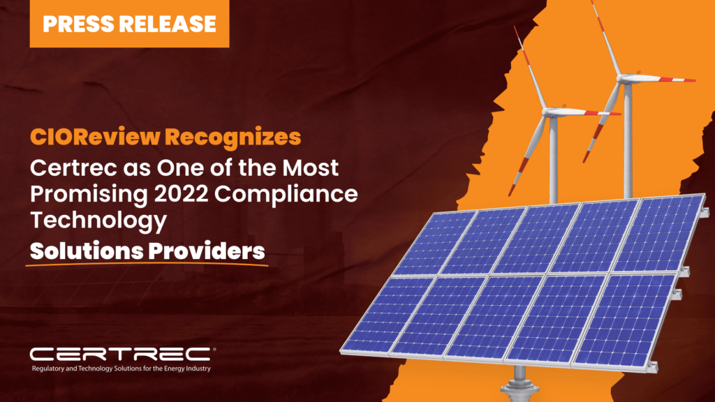10- CIOReview Recognizes Certrec as One of the Most Promising 2022 Compliance Technology Solutions Providers - Press Release - Featured Image- Certrec