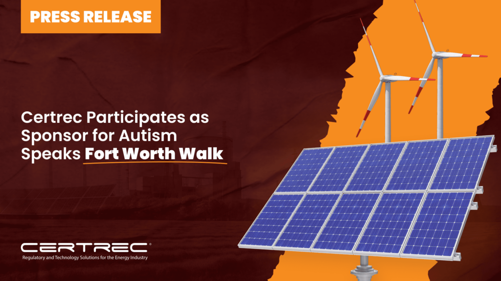 19- Certrec Participates as Sponsor for Autism Speaks Fort Worth Walk - Press Release - Featured Image- Certrec