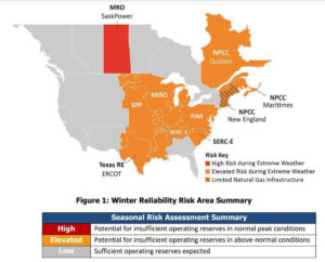 Much of North America Faces ‘Elevated Risk’ of Blackouts in Extreme Winter