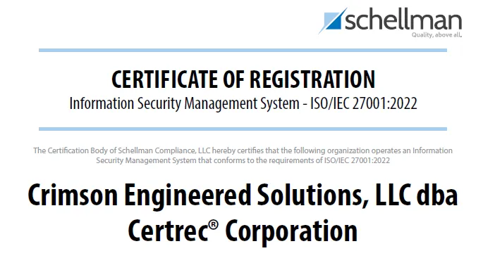 Certrec-ISO-IEC-27001-2022