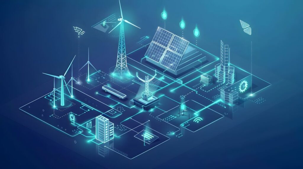 Futuristic Interconnected Smart Grid System with Renewable Energ